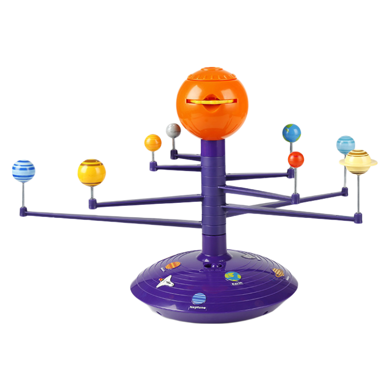 科学罐头星空投影仪灯儿童玩具八大行星太阳系模型乌龟孵化舱生态缸科学实验3-6岁生日礼物男孩女孩 星空投影仪