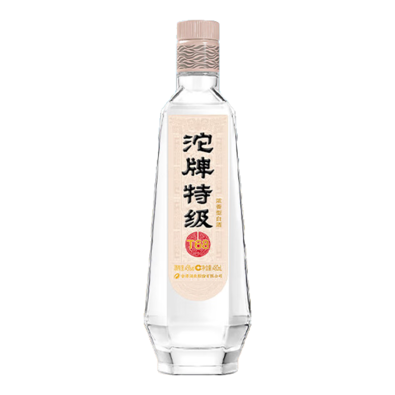 Plus会员：沱牌 沱牌特级 T68 浓香型白酒 45度 480ml 单瓶装 *4件