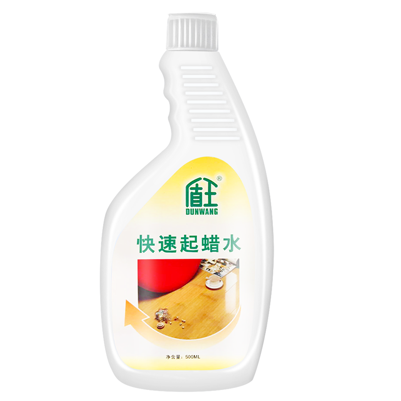 盾王 地板起蠟水 強(qiáng)化復(fù)合木地板強(qiáng)力快速除蠟質(zhì)大理石水磨石防污清潔 500ml 1瓶 500ml