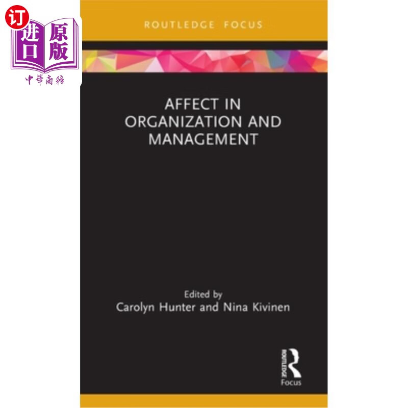 海外直订affect in organization and management 影响组织和管理