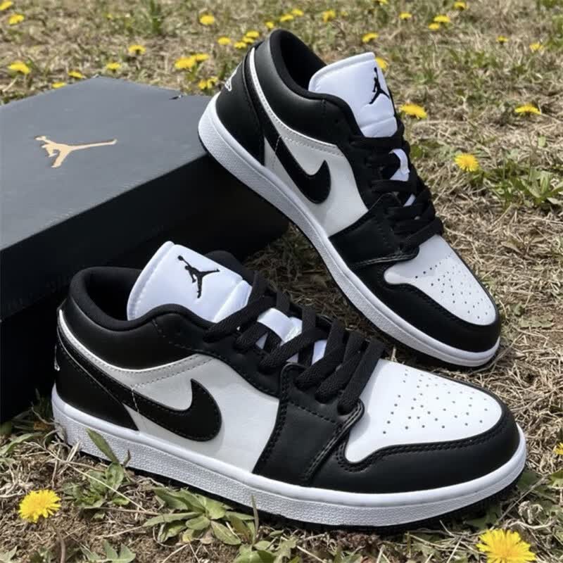 耐克（NIKE）Air Jordan 1 LOW AJ1黑白熊猫男女低帮复古休闲运动篮球鞋 DC0774-101 42