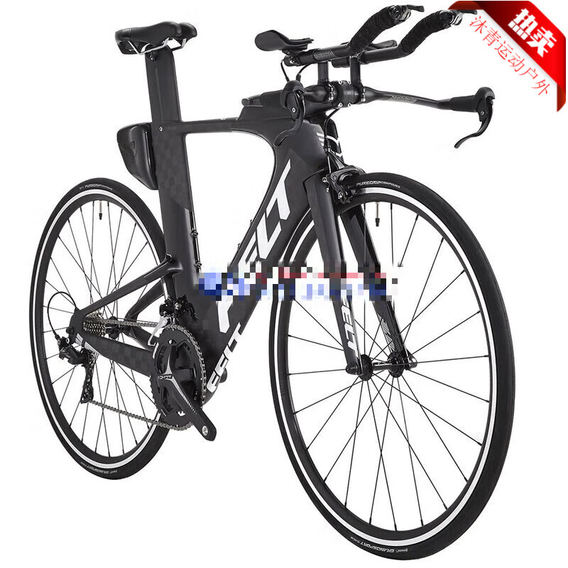 谷咖(guka)新款ia16碳纤维铁三整车铁人三项自行车破风超轻碳纤 48