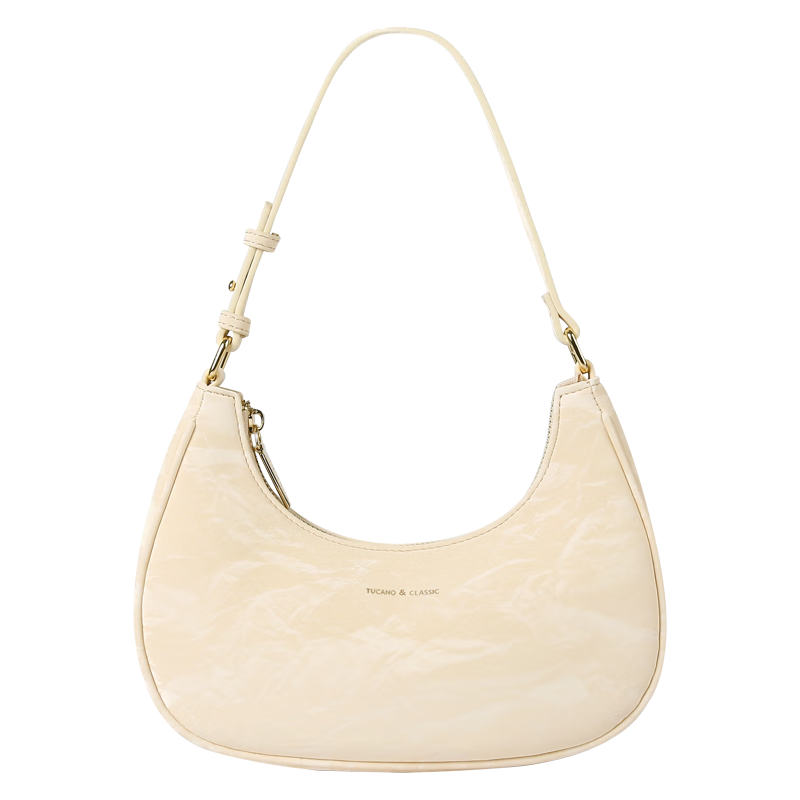 啄木鸟(TUCANO)包包女款2025年腋下包新中式小众月牙形女包单肩包七夕情人节礼物 129元