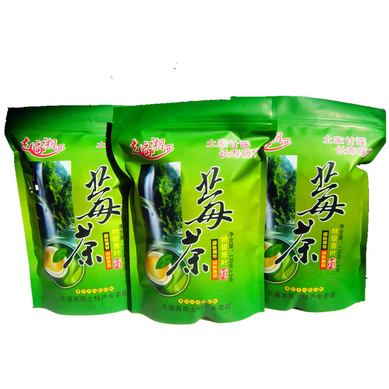 莓茶张家界特级藤茶走遍湘西土家霉茶咽喉苦甘露养生 苦甘露养生