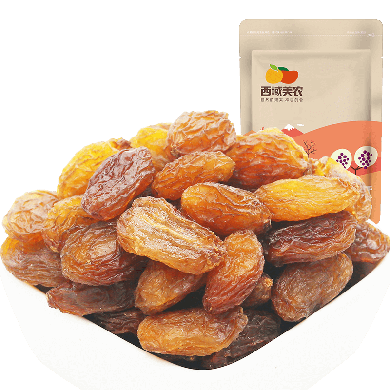 西域美農(nóng) 玫瑰紅葡萄干250g 新疆吐魯番特產(chǎn)提干 大顆粒自然晾干甜中微酸