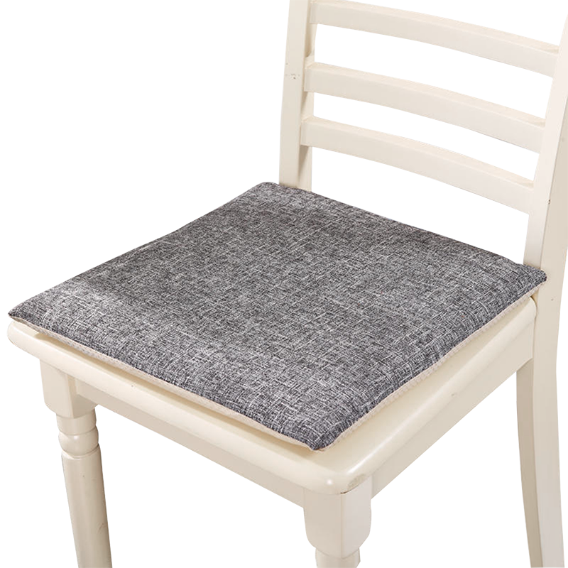 QUATREFOIL坐垫：高品质仿麻透气餐椅垫