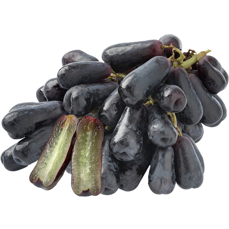 涉鲜者澳洲葡萄新鲜水果无籽黑提子 2斤