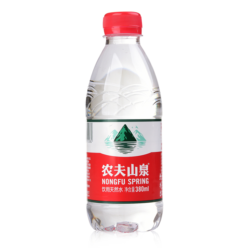 农夫山泉 会议用水 定制饮用水 380ml*1瓶 企业定制水logo