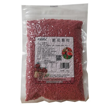 悦萝()脆花颗粒红色贵妃荔枝虾球脆米粒大红脆花粒可油炸烘焙料红色