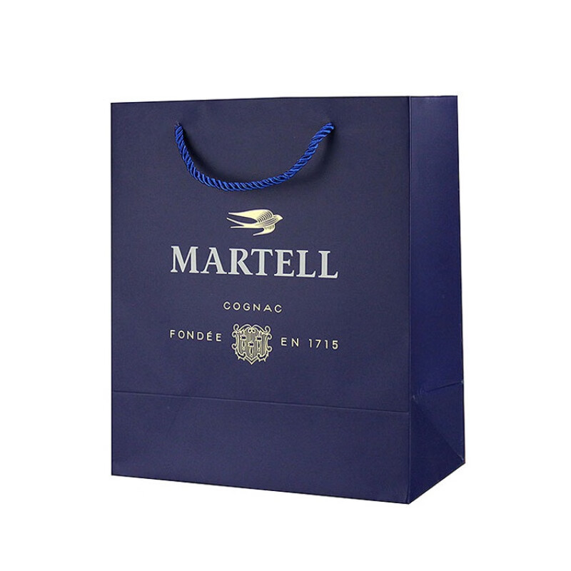 沛鹊 maetell马爹利蓝带波本拱桥xo干邑700ml1000ml礼品袋手提纸袋通