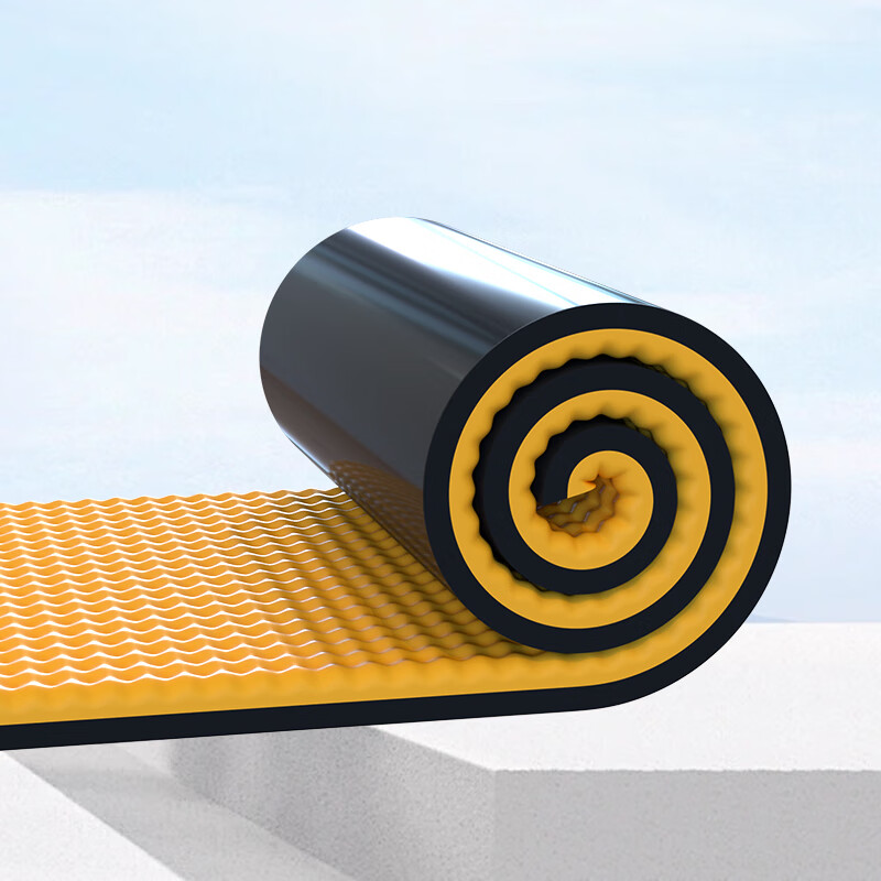 绿蔓（Lm）环保防火隔音棉墙体隔音棉吸音棉消音超强隔音神器隔音板隔音墙贴 灰【足厚高配款】b1级6cm自粘1平