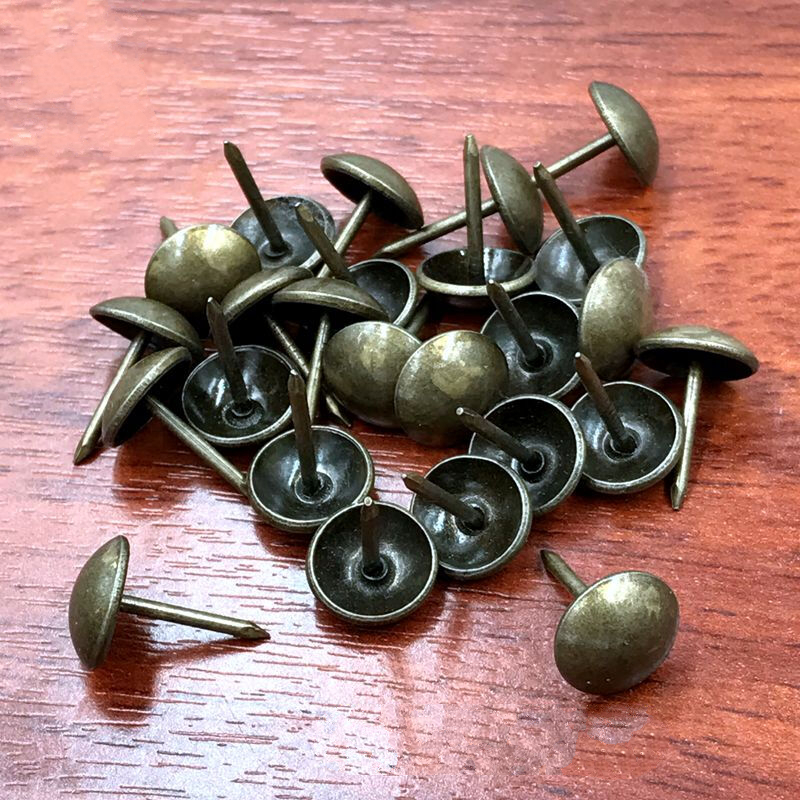 青古泡钉镀铜钉仿古泡钉沙发装饰钉圆头钉大头钉鼓钉青铜钉图钉 青铜