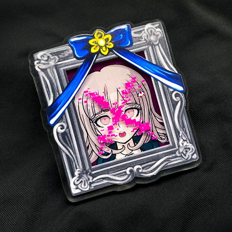 澳颜莱弹丸论破周边cos周边遗像狛枝凪斗七海日向创徽章吧唧挂件 七海