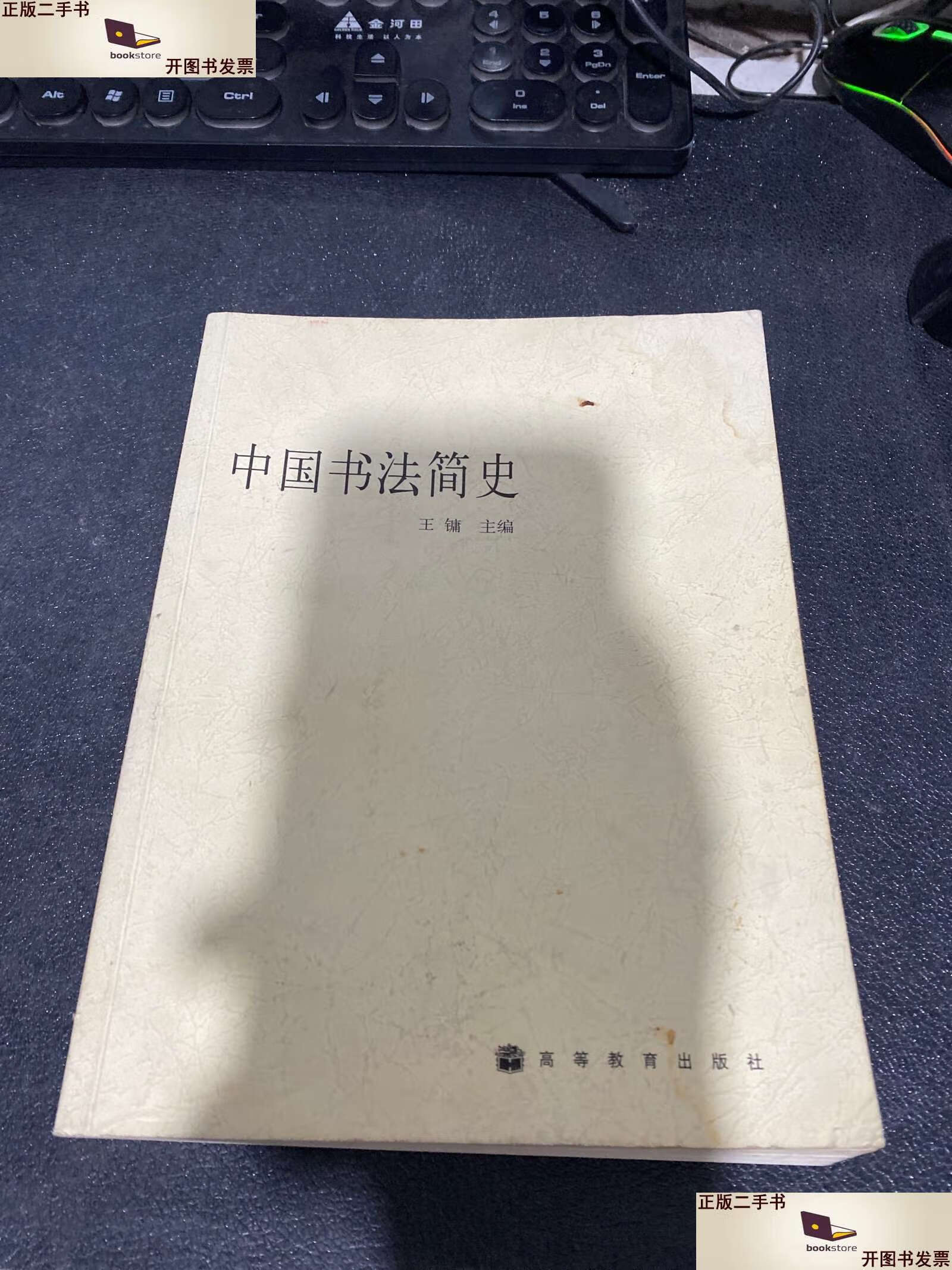 【二手9成新】中国书法简史 /王镛 高等教育