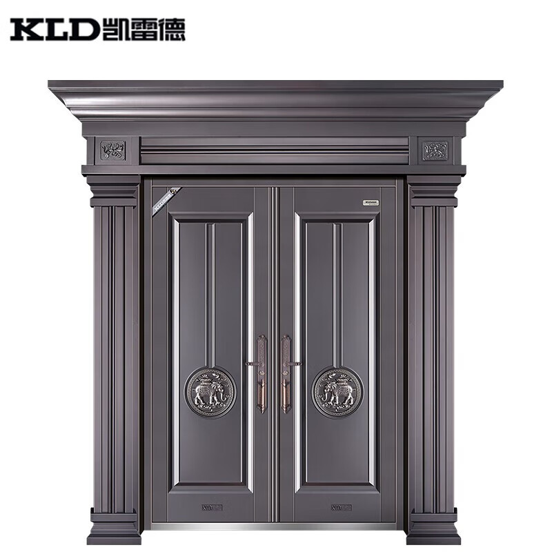 凯雷德门业kld-q-二代镁合金智能大门 别墅安全防盗入户大门 每平方