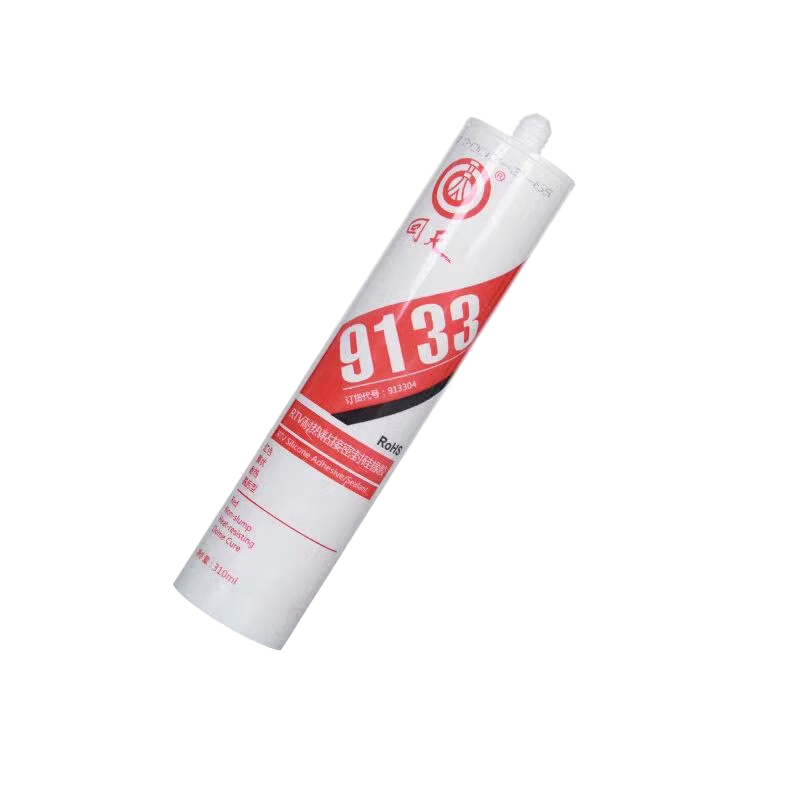 回天9133 rtv耐热粘接密封硅橡胶 耐高温玻璃胶密封胶 硅胶 红胶 9133