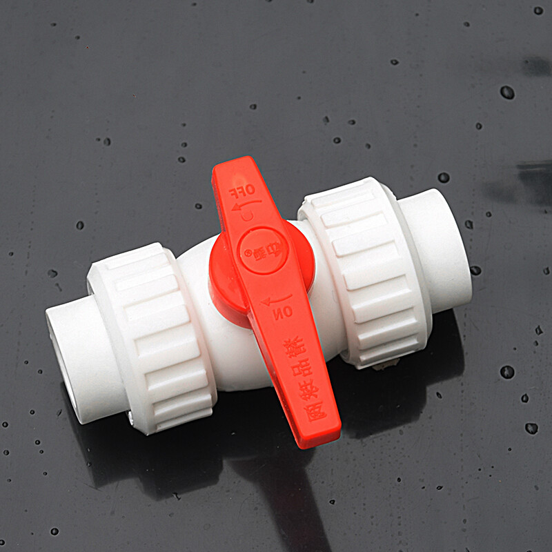 以琛定制塑料ppr加厚止水开关球阀双热熔球阀管道阀门耐酸活接配件 4