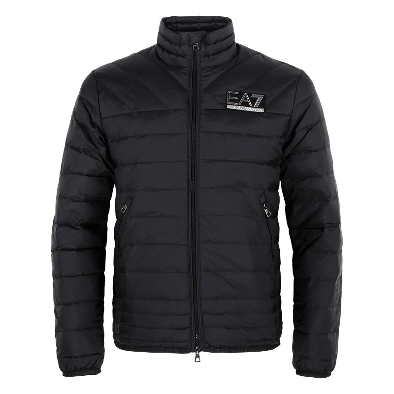 阿玛尼(armani ea7)男装 立领保暖羽绒服外套 6kpb14 pnr4z 黑色 s