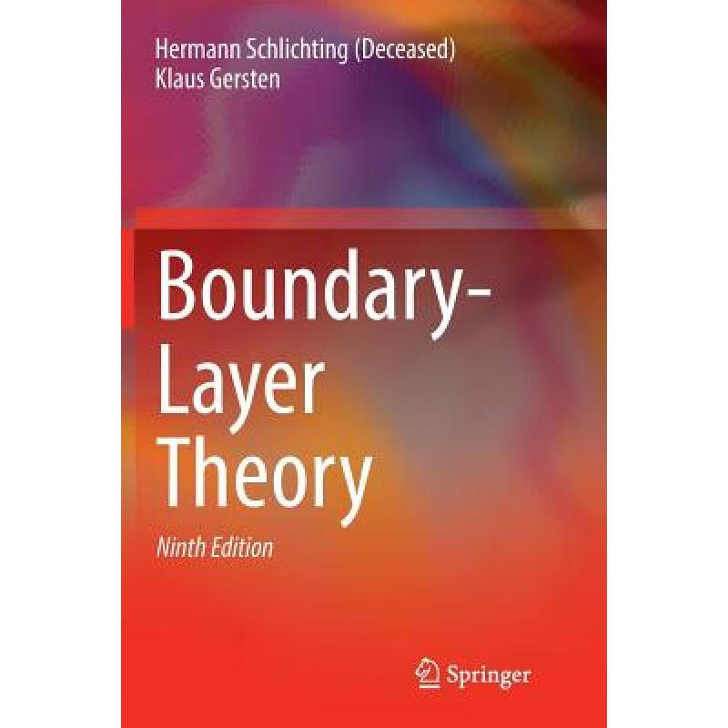 预订 Boundary-Layer Theory