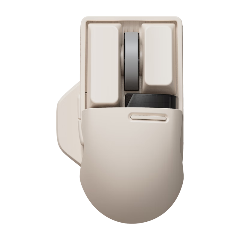 洛斐（Lofree）小翹鼠標(biāo)無線三模PBT辦公鼠標(biāo)OLED顯示屏DPI家用辦公便攜