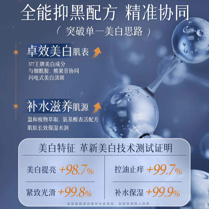 维特丝美白沐浴露男女士持久留香72小时香体氨基酸滋润保湿沐浴乳液 【王牌377成分】美白沐浴露500ml