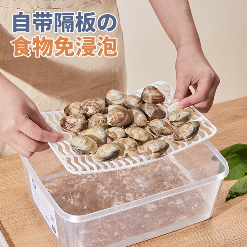 家の物语（KATEI STORY）日本冰箱抗菌保鲜盒冷藏冷冻肉类食品级专用双开门厨房冰箱收纳盒 抗菌款【12件套双开门冰箱推荐】