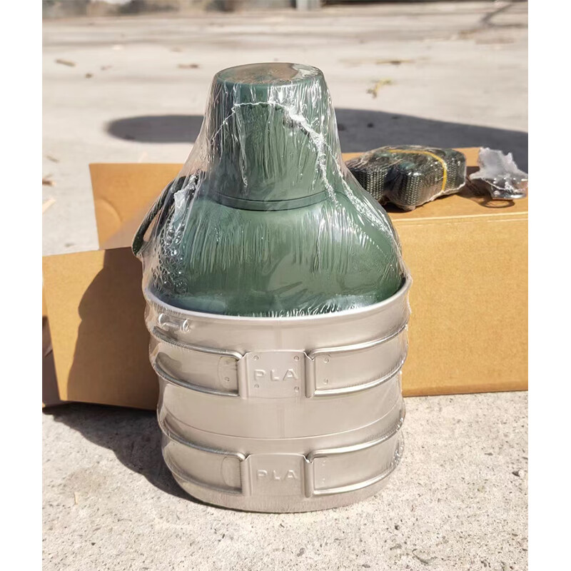 阿马福云19钛水壶际三五二二19钛水壶户外野营探险保温水壶套装长效保