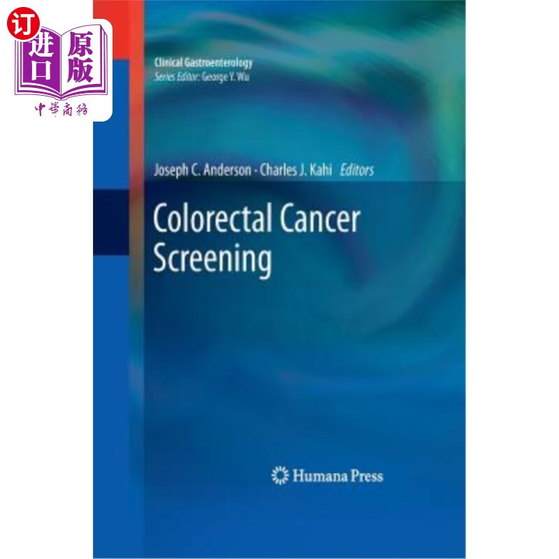 海外直订医药图书colorectal cancer screening 结直肠癌筛查