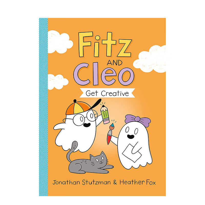 【预售】【鬼鬼系列】菲茨和克莱奥#2 Fitz and Cleo Get Creative 原版英文儿童漫画怎么看?