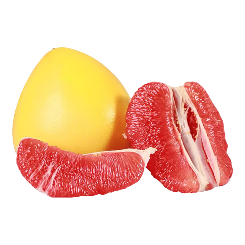 京觅福建红心蜜柚 8.5斤装柚子 3-4粒/箱 新鲜水果源头直发包邮