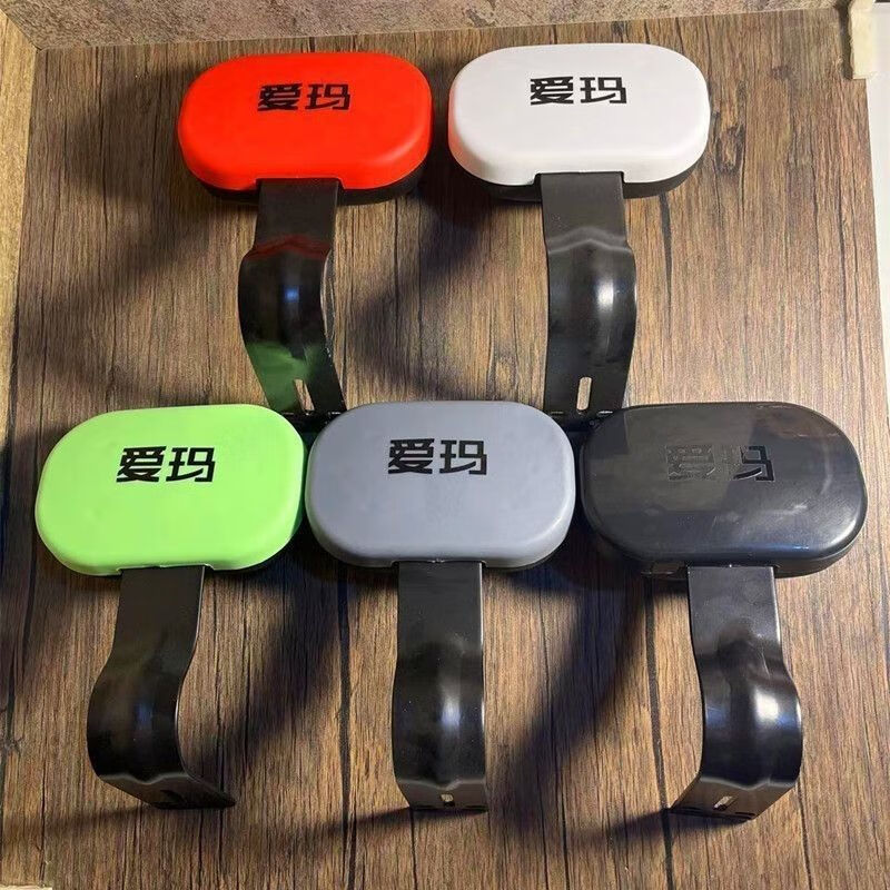 朝雨原装原厂电动车后靠背靠椅通用磨砂加厚防水防晒后靠垫 白色爱玛