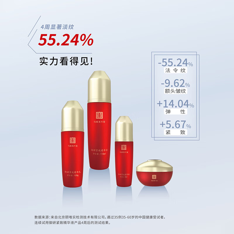 马应龙八宝马应龙八宝御妍紧致水乳淡化细纹紧致抗皱补水护肤品礼盒 御妍紧致精华液35ml