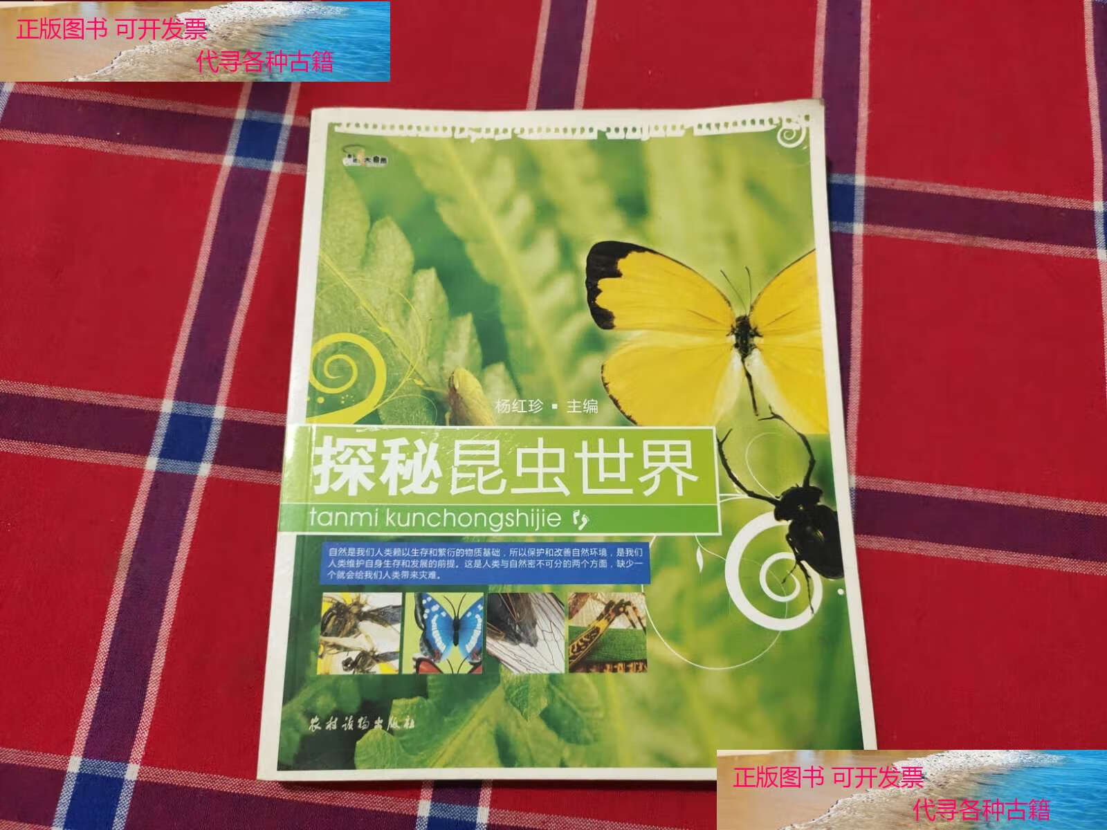 【二手书9成新】走近大自然:探秘昆虫世界 /杨红珍