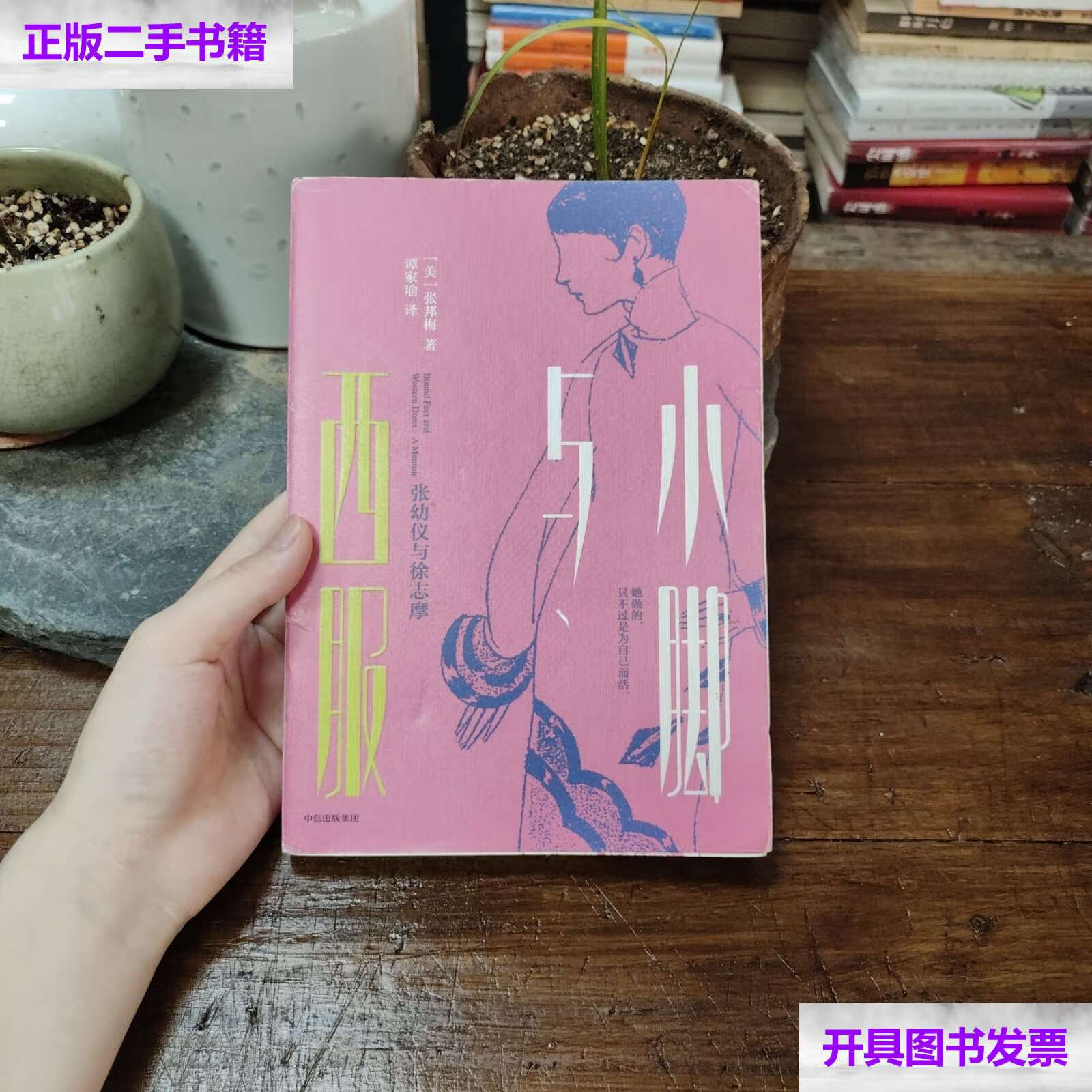 【二手9成新】小脚与西服:张幼仪与徐志摩 /张邦梅 中信