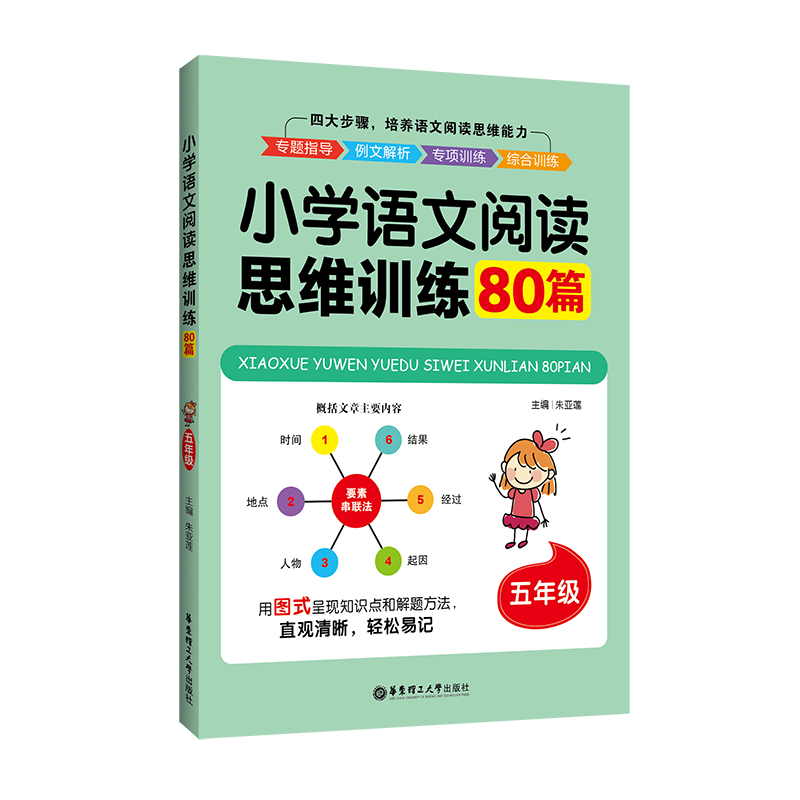 华东理工大学出版社小学语文阅读思维训练80篇（五年级）价格走势和销量分析