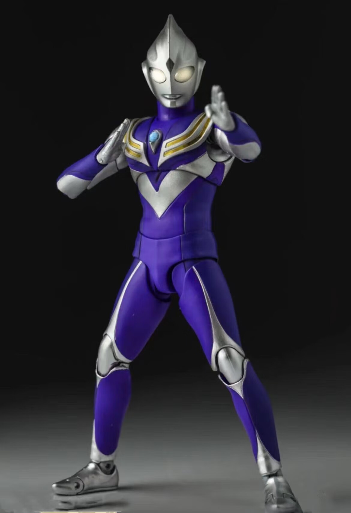 樱途迪迦奥特曼真骨雕手办shf关节可动多配件拼装玩具男孩生日礼物 真