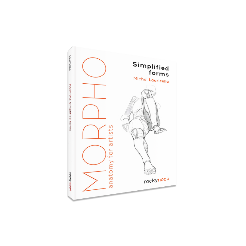 现货 Morpho: Simplified Forms 英文原版 简单的样式：艺术家的解剖学