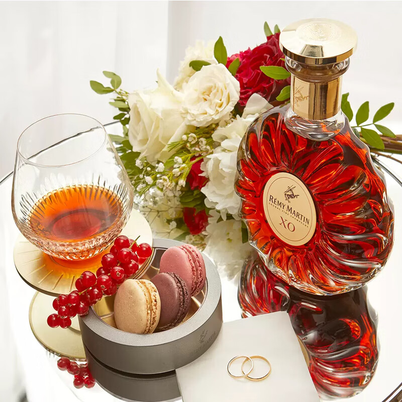 人头马（Rémy Martin）洋酒 X.O优质香槟区干邑白兰地 700ml 1号会员店
