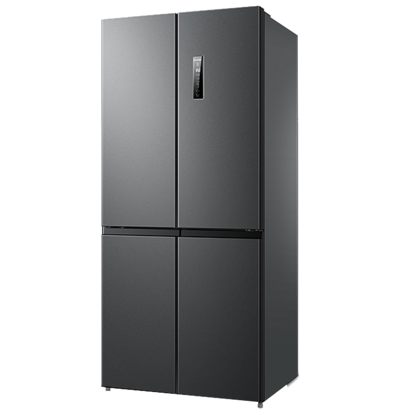 美菱冰箱(MELING)【离子净】420升十字四门对开门家用冰箱 一级变频风冷无霜精细分储低噪电冰箱