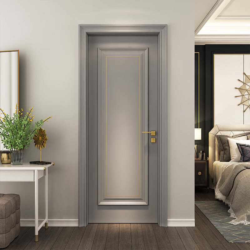 室内门简约门卧室门免漆门门钢木门复合套装门烤漆复合实木 款式1