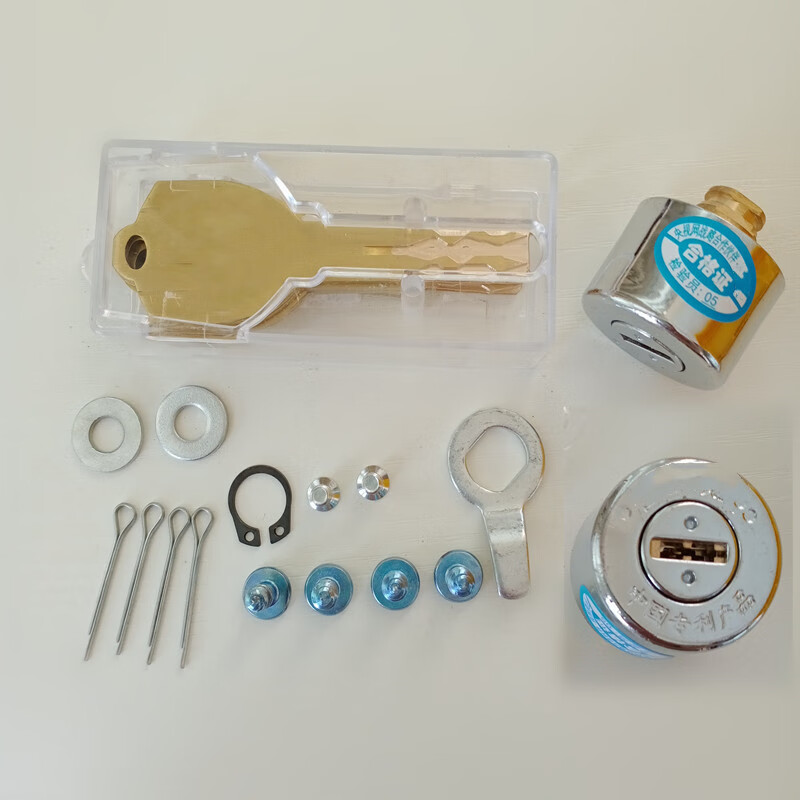 郎匠坊王力老款复合防盗门一把钥匙通开两个锁芯升级超c级铜钥匙锁芯