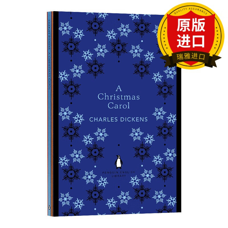 英文原版 圣诞圣歌 a christmas carol  狄更斯 企鹅经典 世界名著
