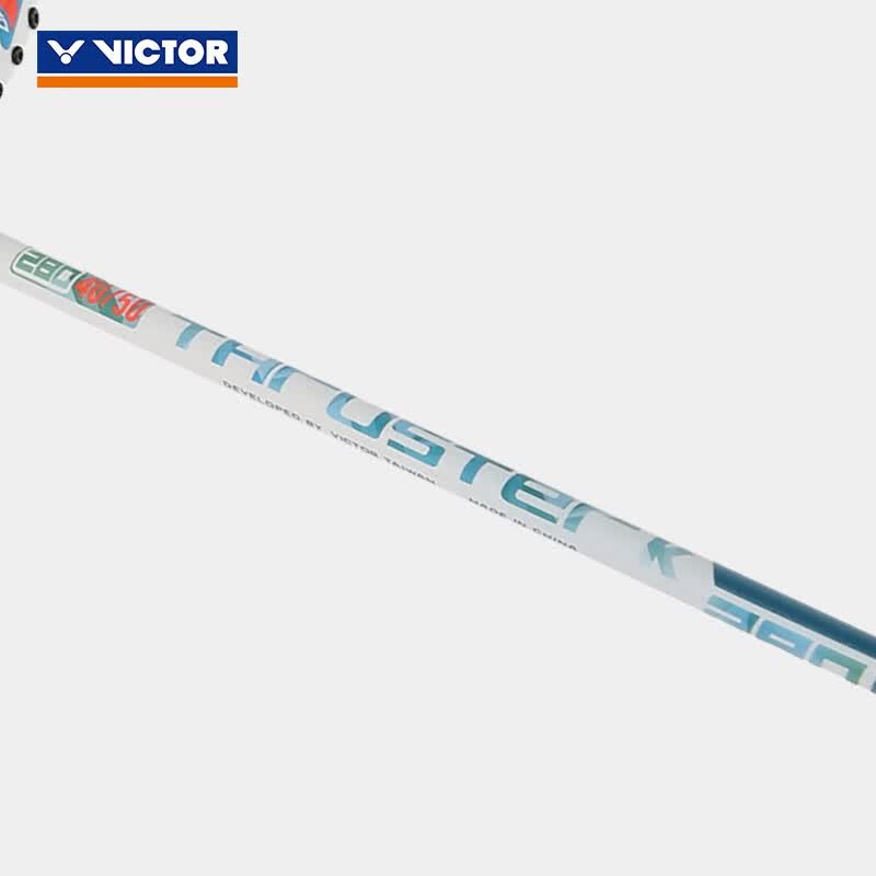 威克多（VICTOR）羽毛球拍全碳素初学入门进攻型高磅大甜区高性价比轻量球拍TK-280 TK-280/R/4U清新海洋绿 空拍不带线