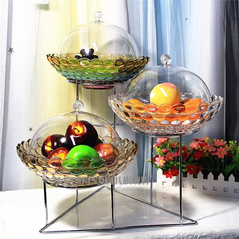 雅空酒店自助早餐自助餐水果展示盘器皿餐厅用果盘冷餐摆台水果盘架