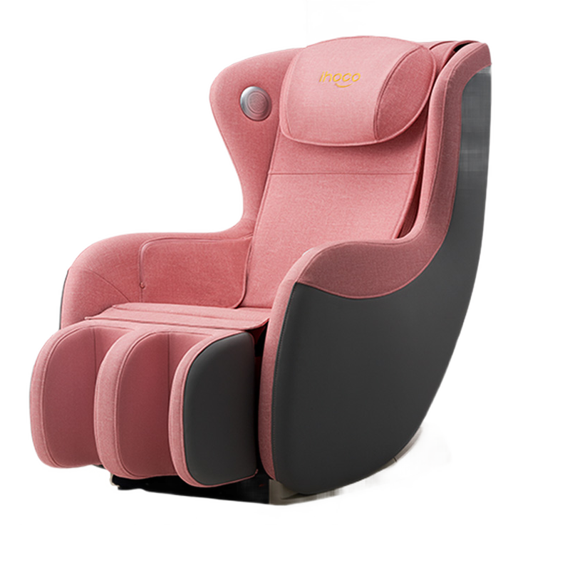 ihoco 轻松伴侣按摩椅家用全身电动太空舱零重力多功能全自动按摩椅IH-5048 樱花粉