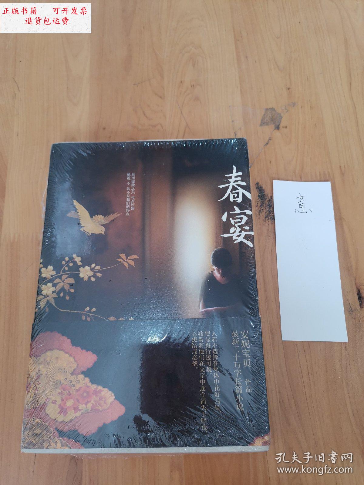 【二手9成新】春宴 /安妮宝贝 湖南文艺出版社