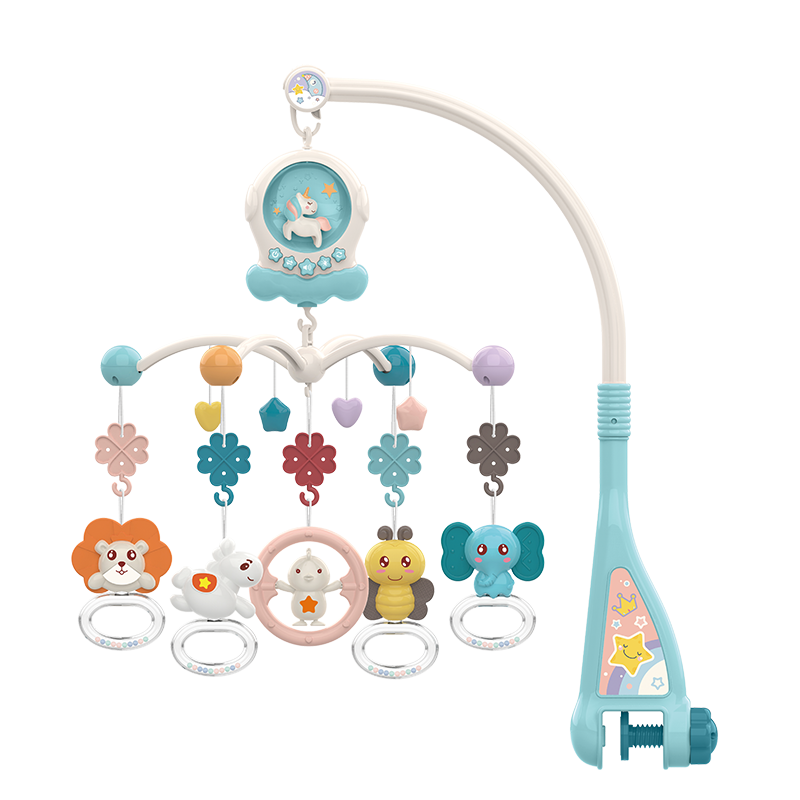 皇兒新生嬰兒0-6個(gè)月電動(dòng)可旋轉(zhuǎn)床鈴寶寶車掛件床頭上轉(zhuǎn)動(dòng)搖鈴?fù)婢?歲