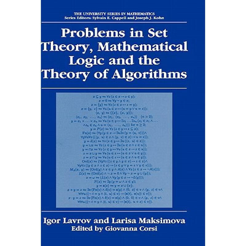 预订 Problems in Set Theory, Mathematical Logic a...