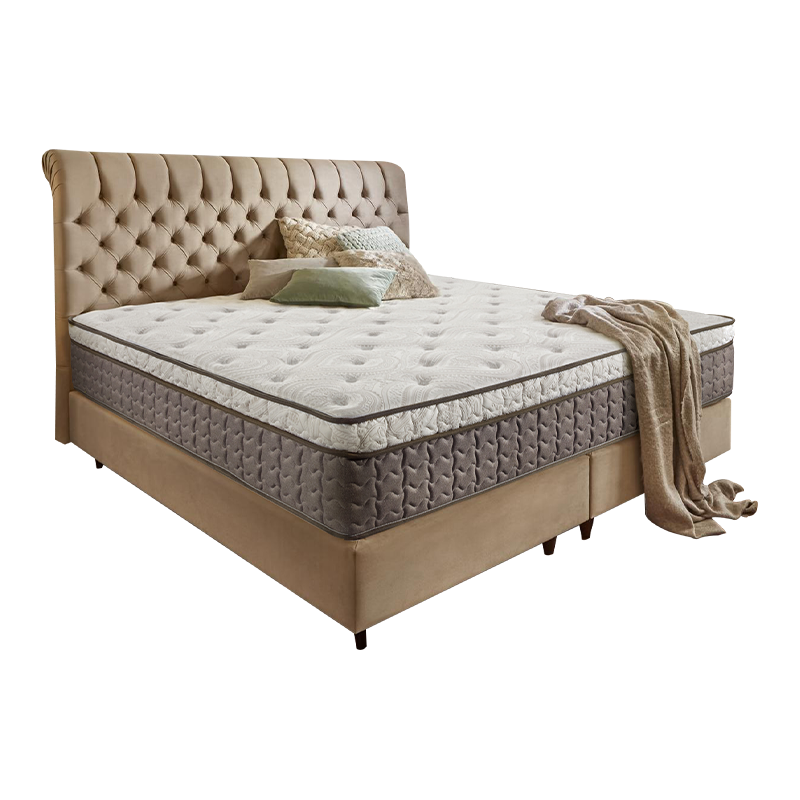 雅兰床垫 独立袋装弹簧高纯天然乳胶酒店款床垫 欧式大垫层 1.8米\/1.8m 帝京 1.8*2m