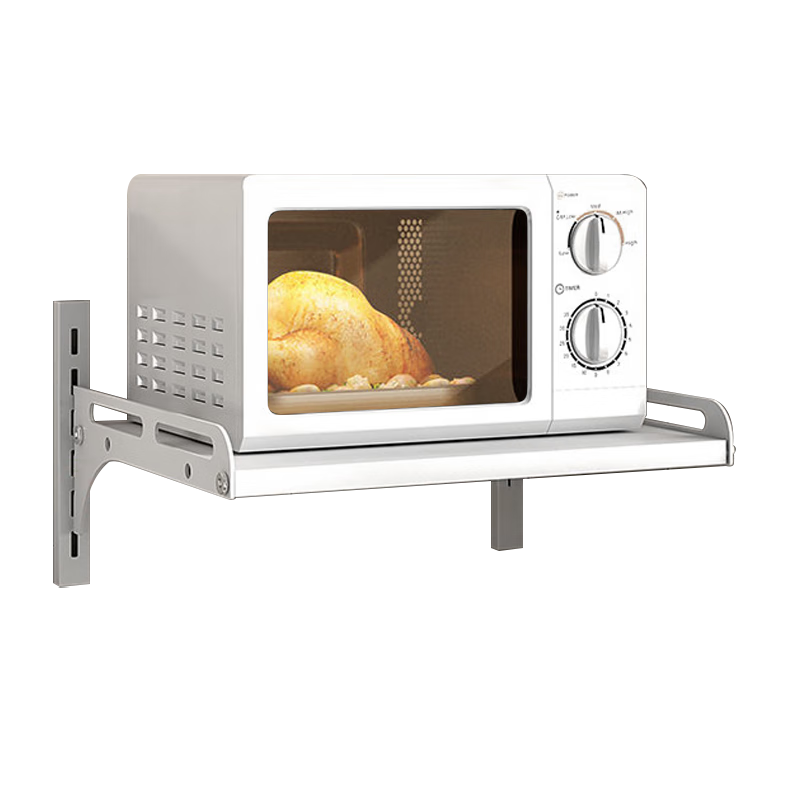 �װ��ֳ�������ܱڹ����׿���΢��¯��ǽ��֧�ܵ��ϼܴ������ɼ� 56cm�Űױڹ�����塾�߶ȿɵ���